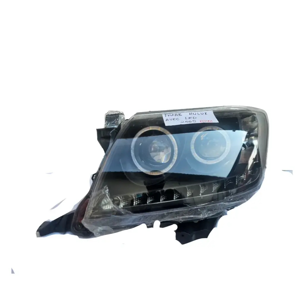 Phare hilux avec led fume 2005
